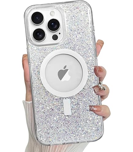 iPhone 13 Pro Max用グリッターケース Amazon.co.jp: MGQILING iPhone 13 Pro Max対応 磁気グリッター